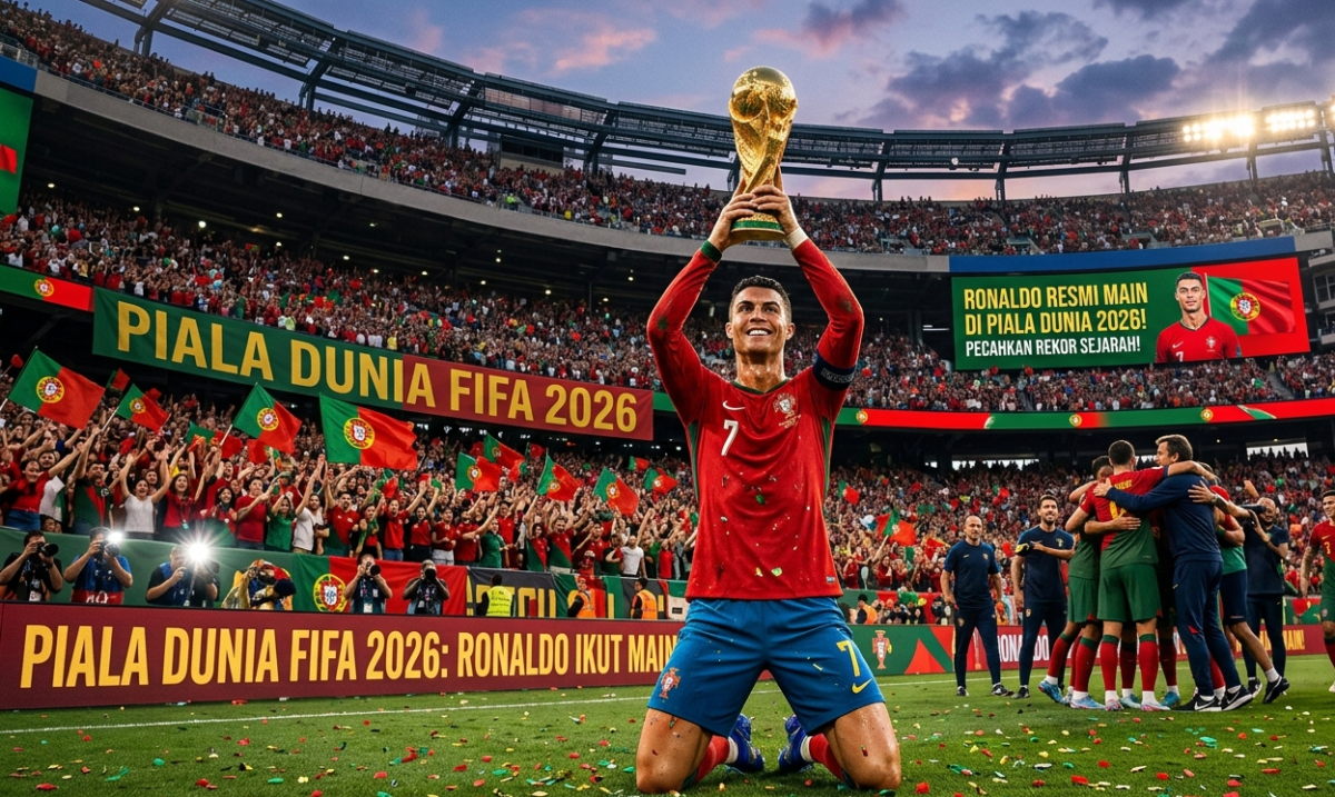 Ronaldo Resmi Main di Piala Dunia 2026