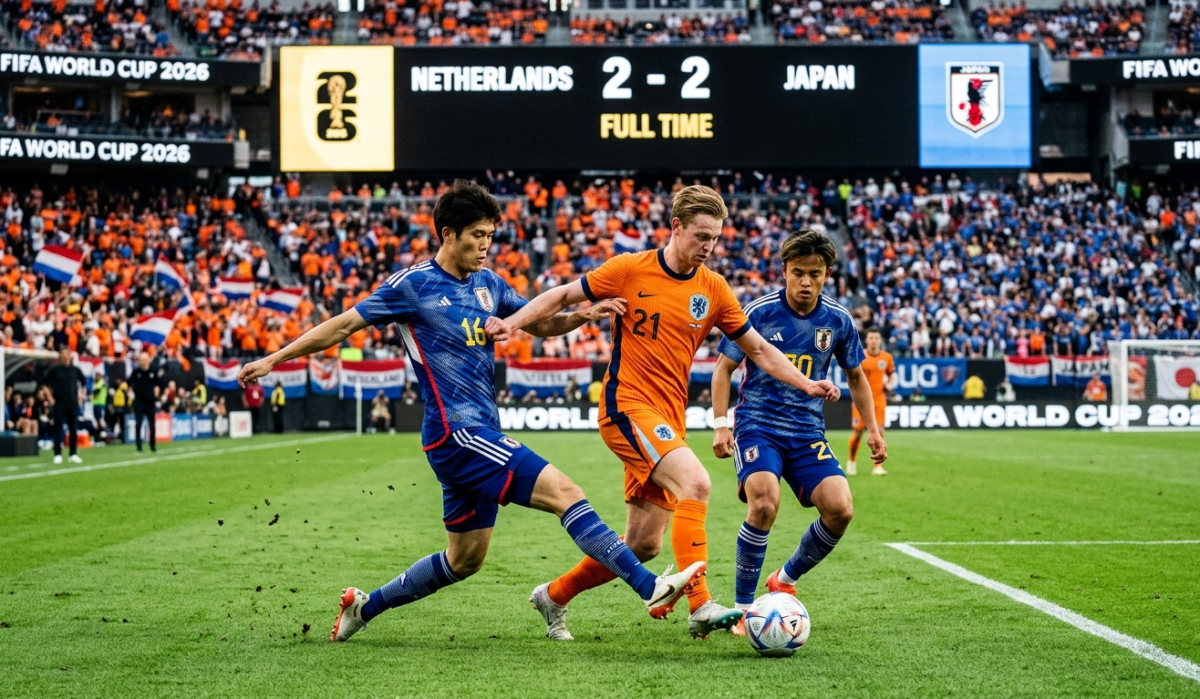 Belanda vs Jepang